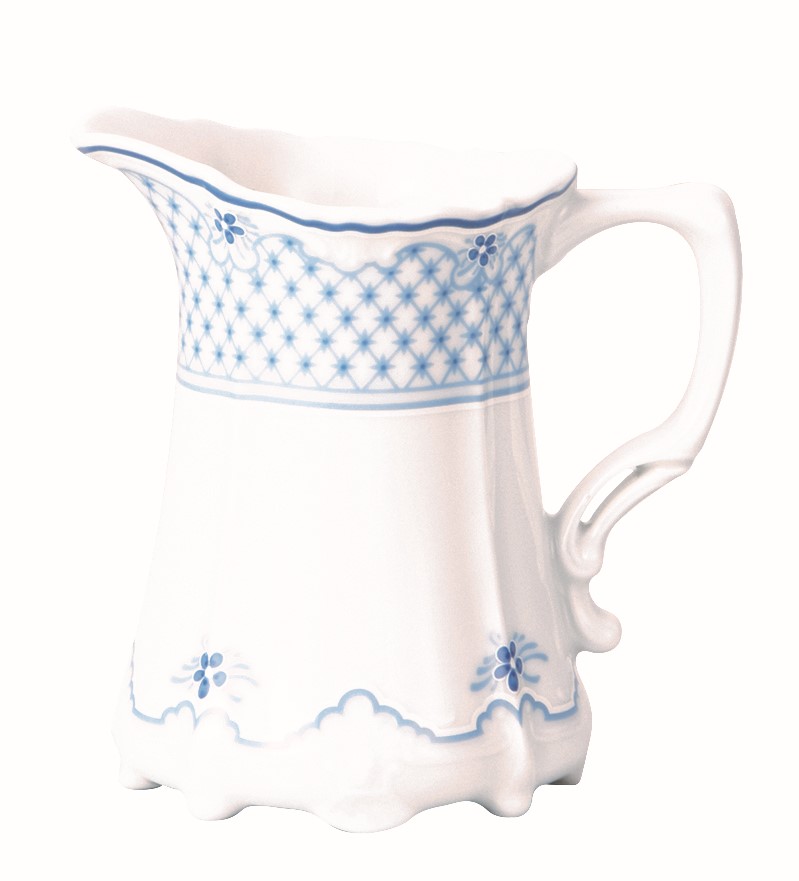 Hutschenreuther Baronesse Estelle (blauer Dekor) 721224: Milchkännchen für 6 Pers. 0,18 ltr. Hutschenreuther Baronesse Estelle (blauer Dekor) 721224: Milchkännchen für 6 Pers. 0,18 ltr.