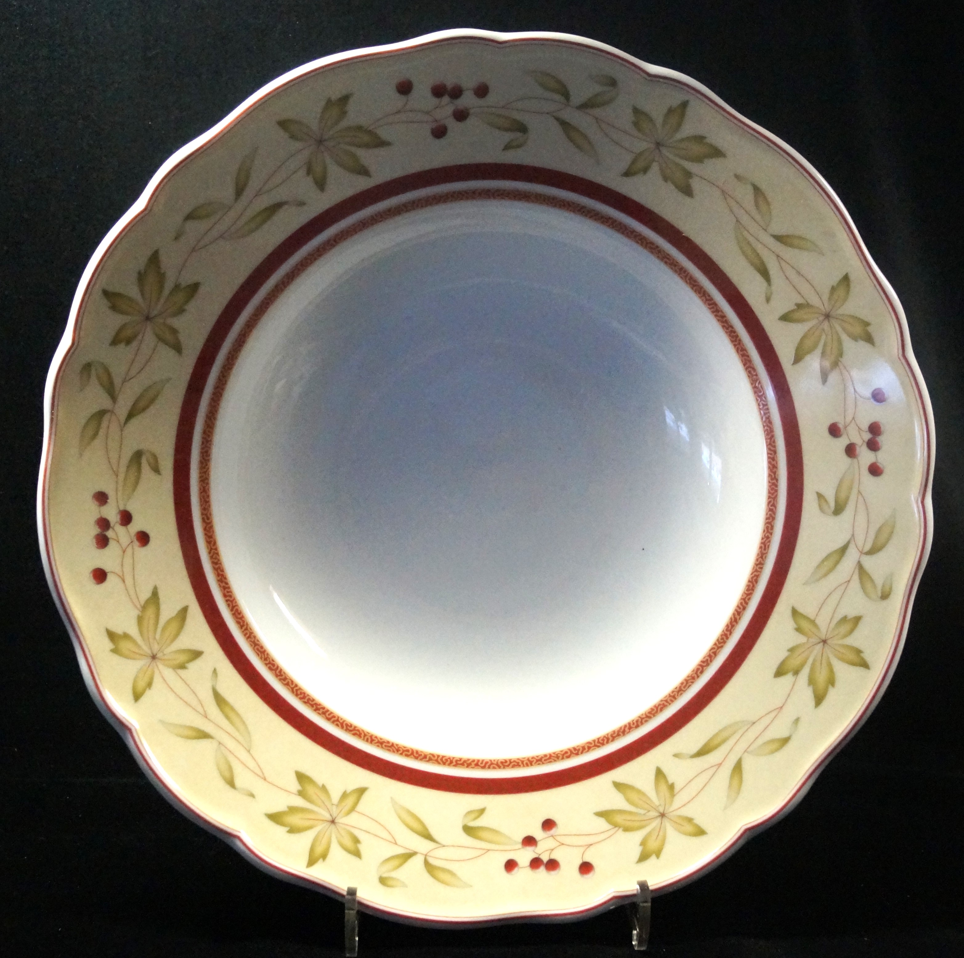 Hutschenreuther Medley New England: Platte rund / tief / Gourmetteller 31 cm - Maine