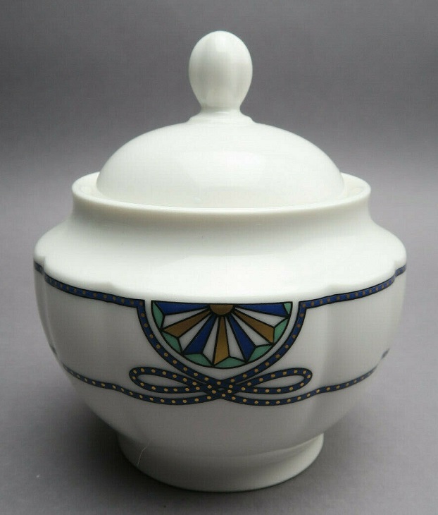 Rosenthal Grace Society - Pearl China: Zuckerdose für 6 Personen Rosenthal Grace Society - Pearl China: Zuckerdose für 6 Personen