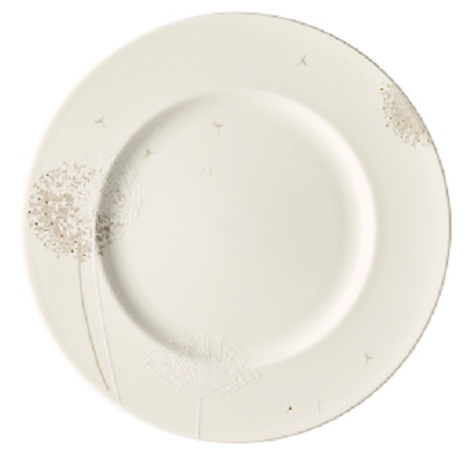 Rosenthal Curve Dandelion: Frühstücksteller 23 cm Rosenthal Curve Dandelion: Frühstücksteller 23 cm