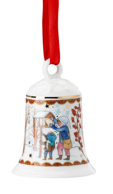 Hutschenreuther Weihnachtsglocken: Weihnachtsgaben 2021 Höhe 7 cm Hutschenreuther Weihnachtsglocken: Weihnachtsgaben 2021 Höhe 7 cm