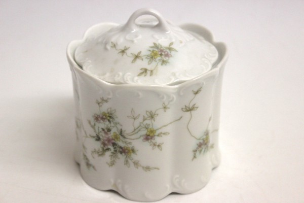 Rosenthal Monbijou Grüne Ranke: Zuckerdose f. 6 Personen 0,21 ltr.