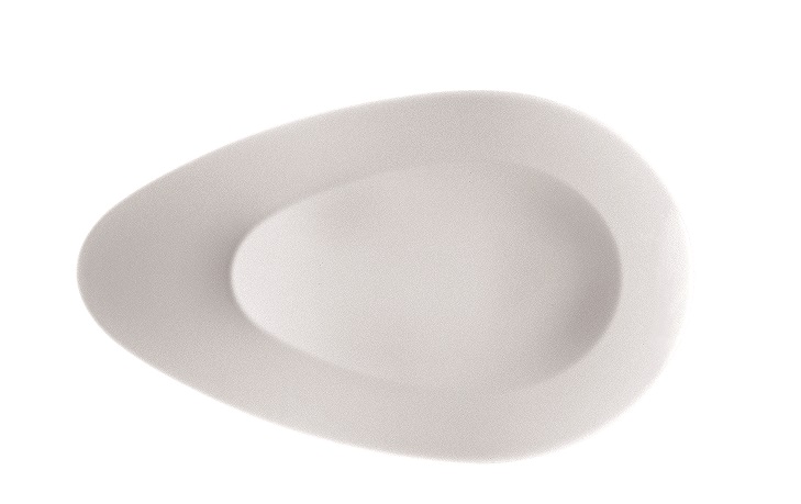 Rosenthal Free Spirit Weiss: Teller 40 cm oval (=Gourmetteller)