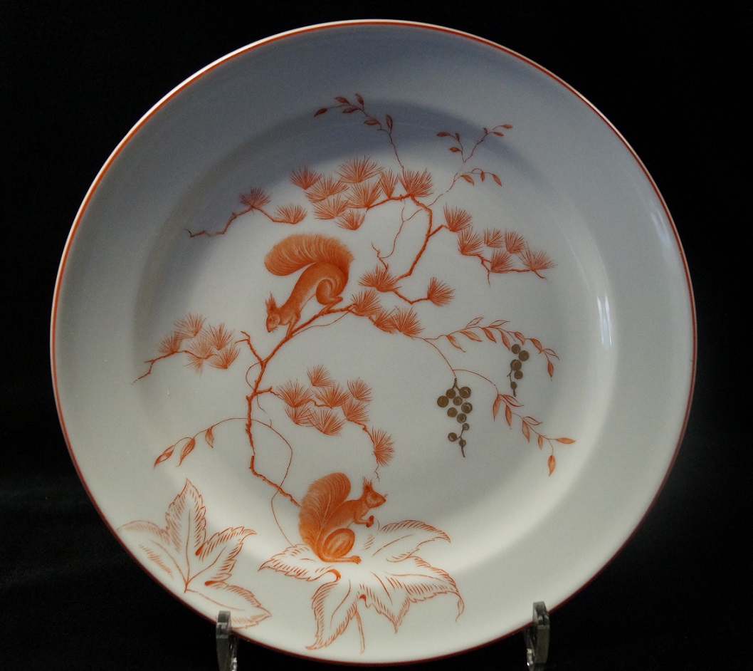 Rosenthal Else Hänsel und Gretel: Frühstücksteller 19,5 cm - mit Goldelementen in Tellermitte Rosenthal Else Hänsel und Gretel: Frühstücksteller 19,5 cm - mit Goldelementen in Tellermitte