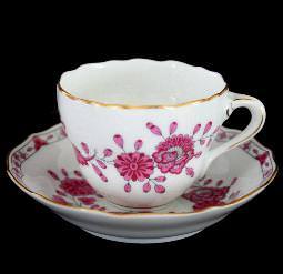 Hutschenreuther Maria Theresia Linderhof: Kaffeetasse 2-tlg. 0,19 ltr. Untertasse ohne Spiegel