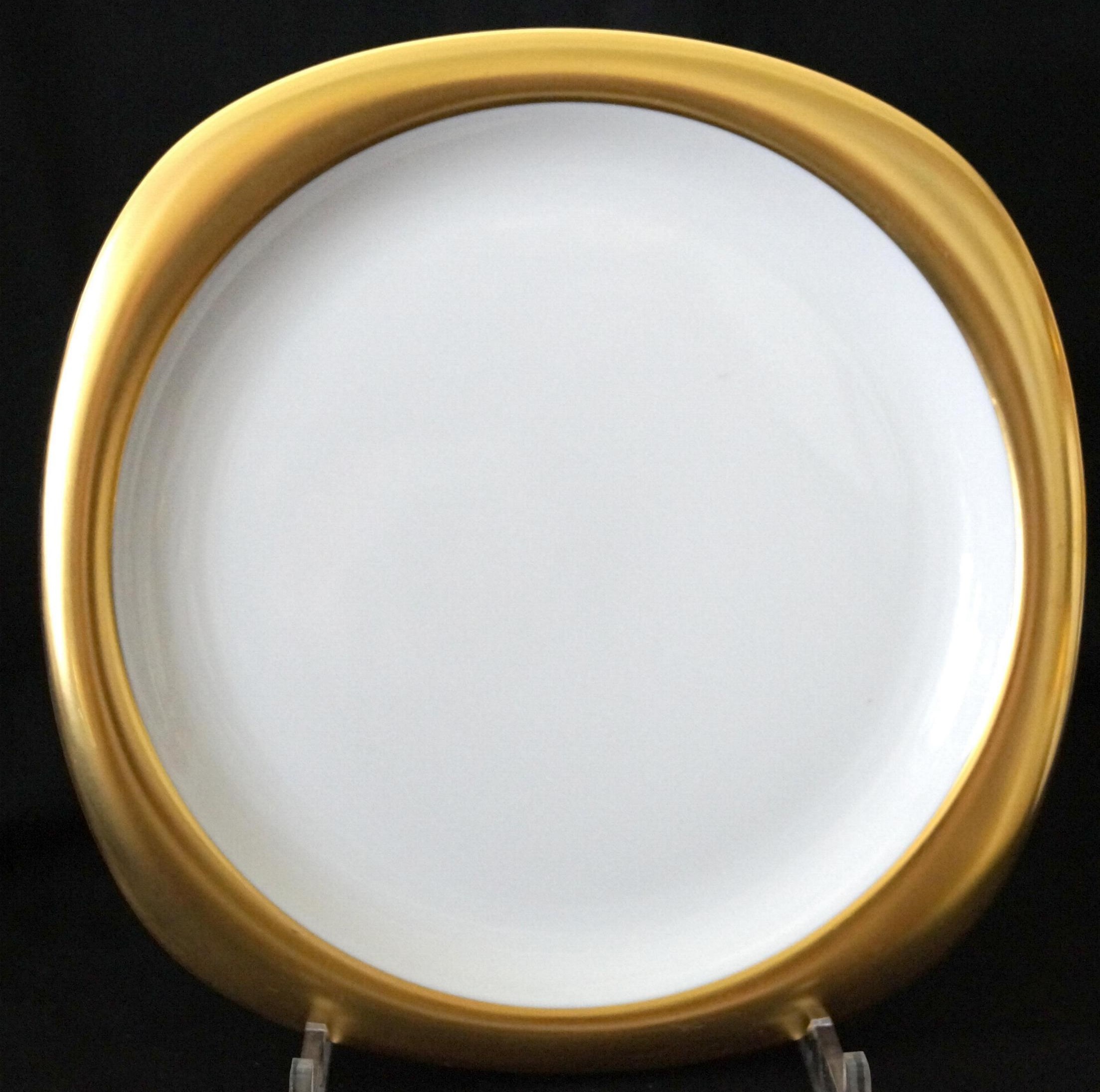 Rosenthal Suomi Poliergold: Frühstücksteller 20 cm
