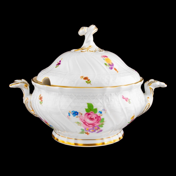 Hutschenreuther Dresden Moritzburg: Terrine groß 2,80 ltr. Hutschenreuther Dresden Moritzburg: Terrine groß 2,80 ltr.