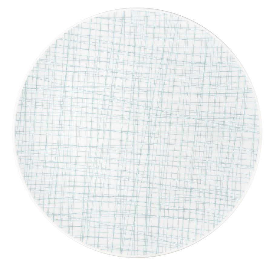 Rosenthal Mesh Line Aqua: Teller flach 30 cm Rosenthal Mesh Line Aqua: Teller flach 30 cm