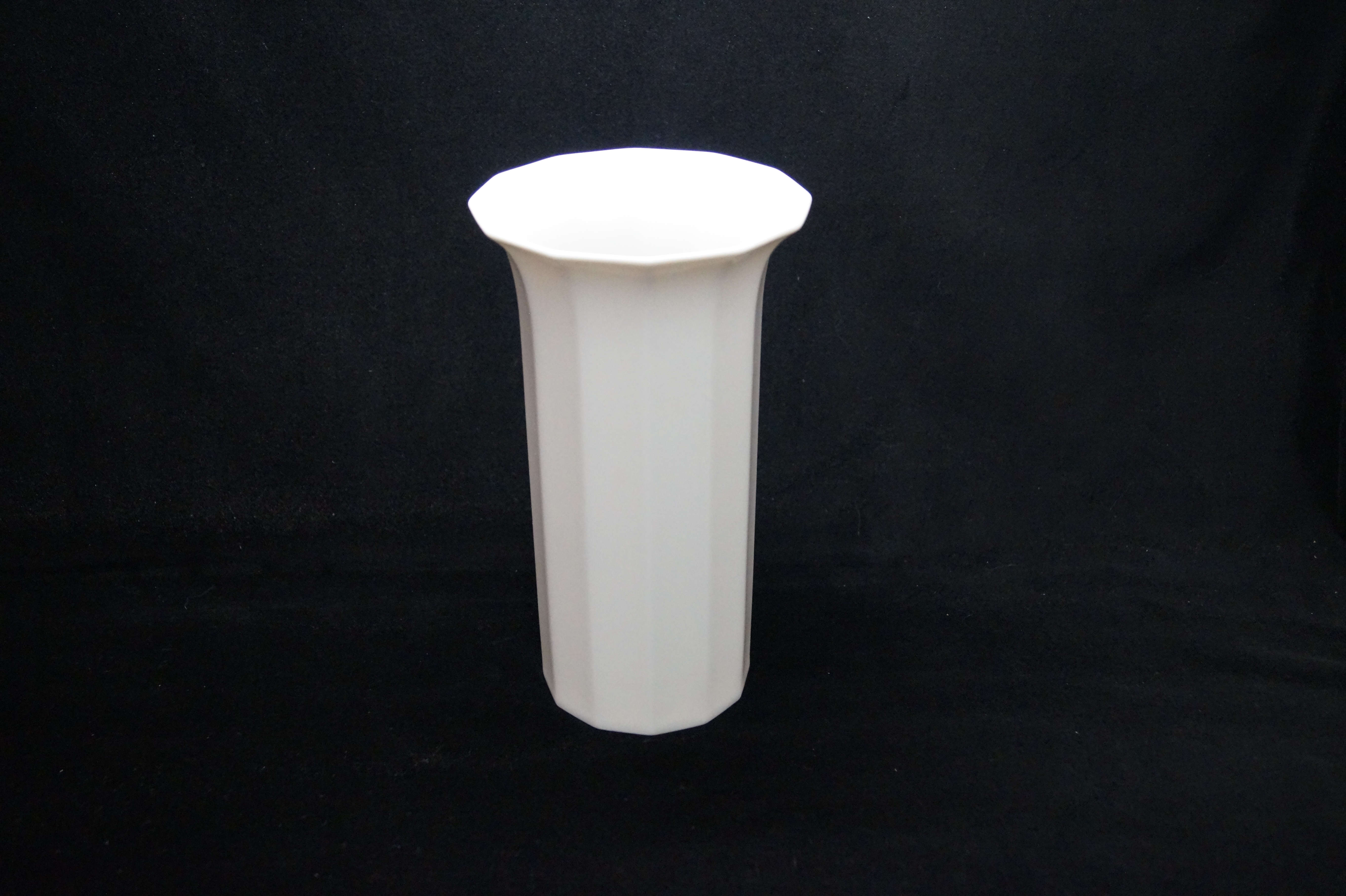 Rosenthal Polygon Weiss - Weiß: Vase 10 cm