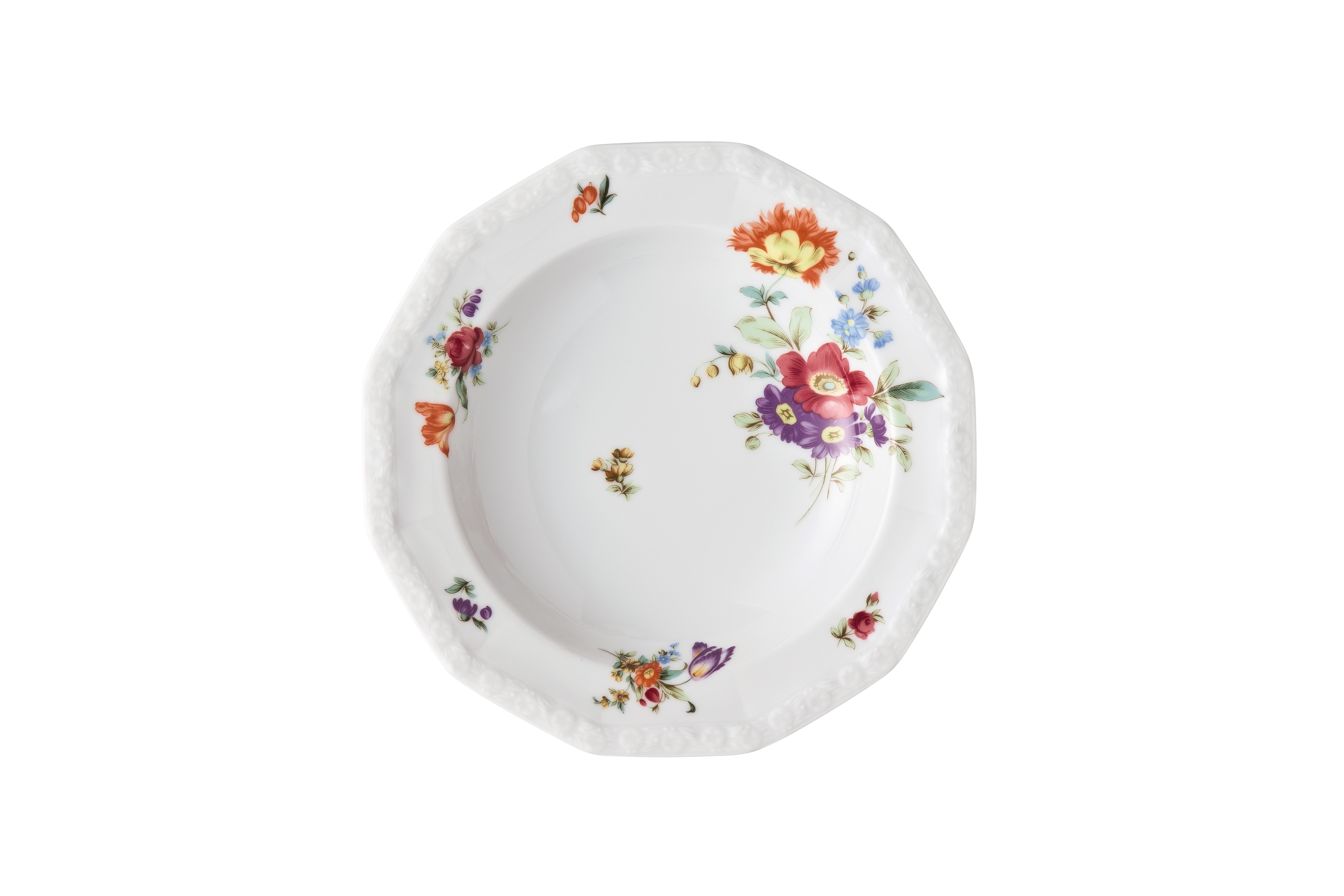 Rosenthal Maria Sommerstrauss / Sommerstrauß: Suppenteller 21 cm