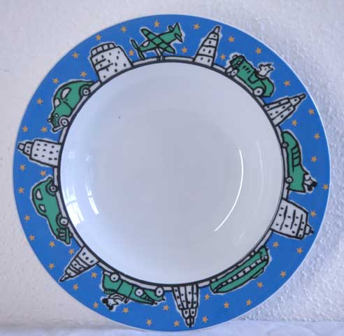 Rosenthal Avenue Brooklyn: Frühstücksteller 21 cm Rosenthal Avenue Brooklyn: Frühstücksteller 21 cm