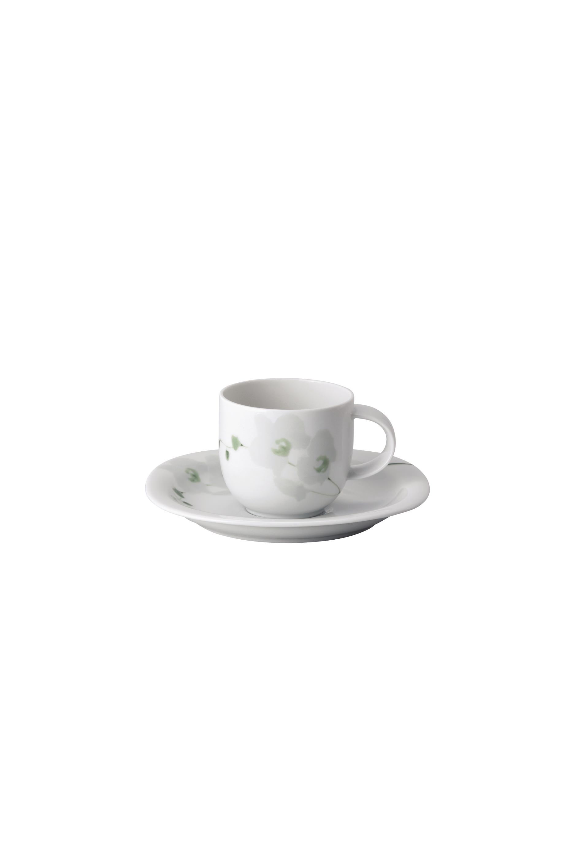 Rosenthal Suomi Rangoon - White Orchid: Espressotasse 2-tlg. 0,10 ltr.  Rosenthal Suomi Rangoon - White Orchid: Espressotasse 2-tlg. 0,10 ltr.