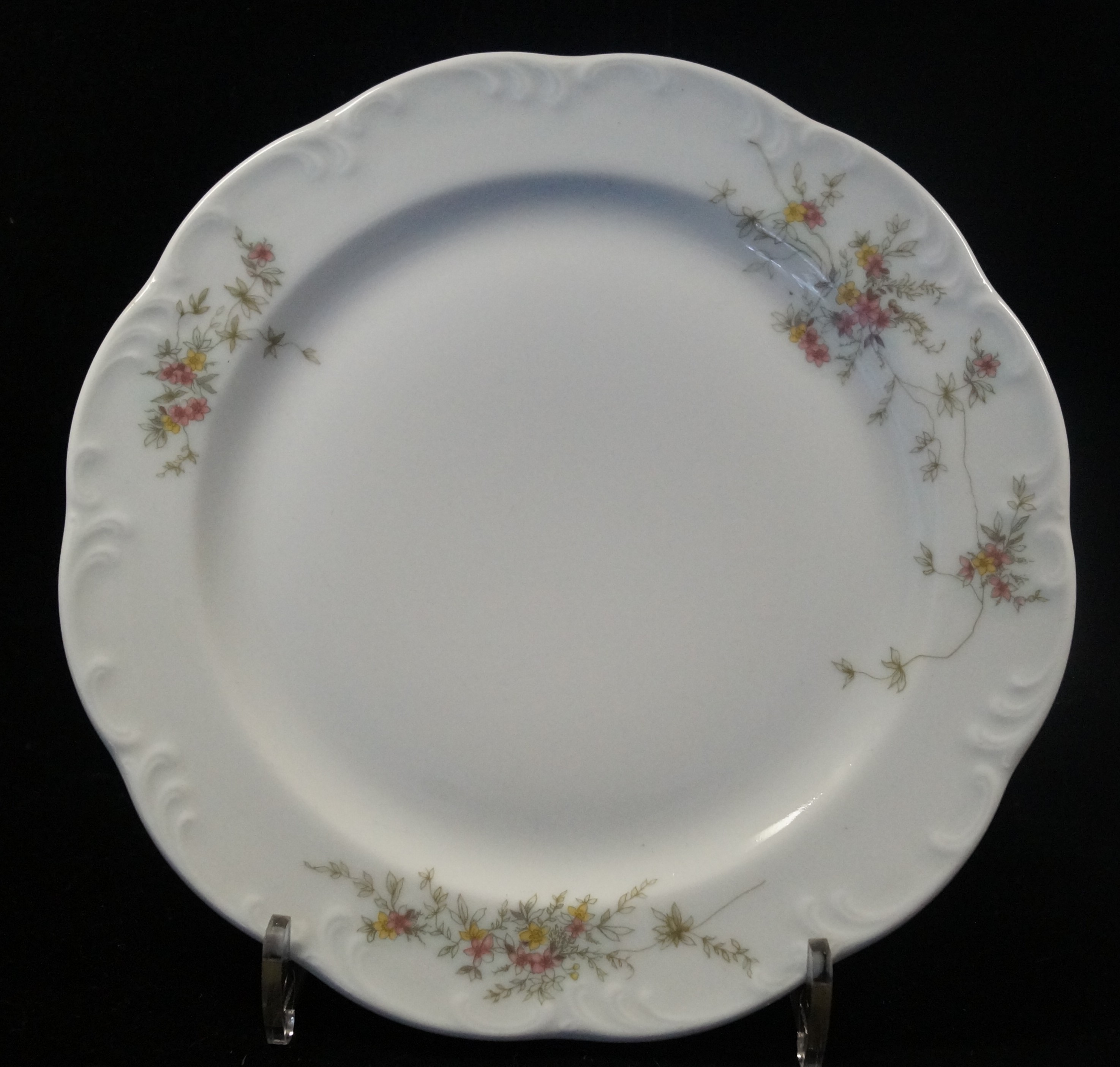 Rosenthal Monbijou Grüne Ranke: Brotteller 16 cm