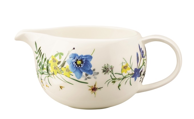Rosenthal Brillance Fleurs des Alpes: Milchkännchen f. 6 Pers., 0,32 ltr. Rosenthal Brillance Fleurs des Alpes: Milchkännchen f. 6 Pers., 0,32 ltr.