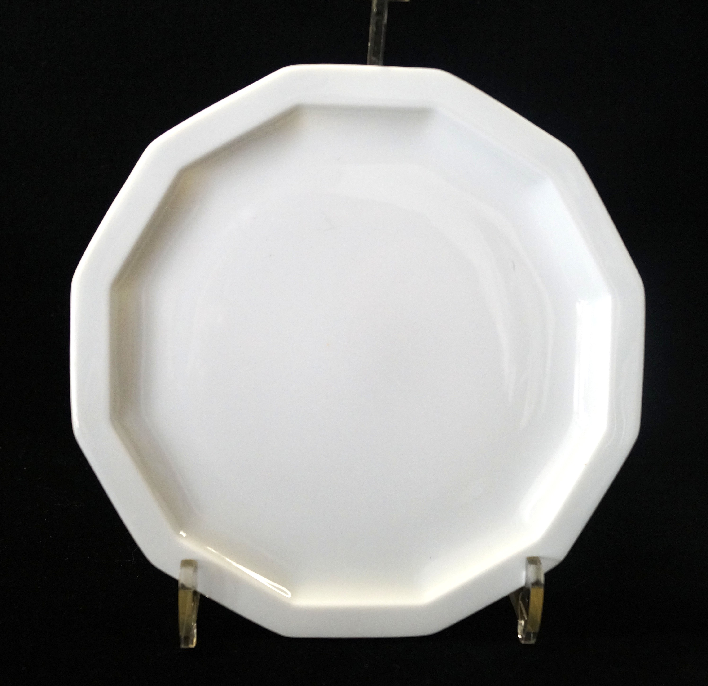 Rosenthal Polygon Weiss - Weiß: Brotteller 15,5 cm