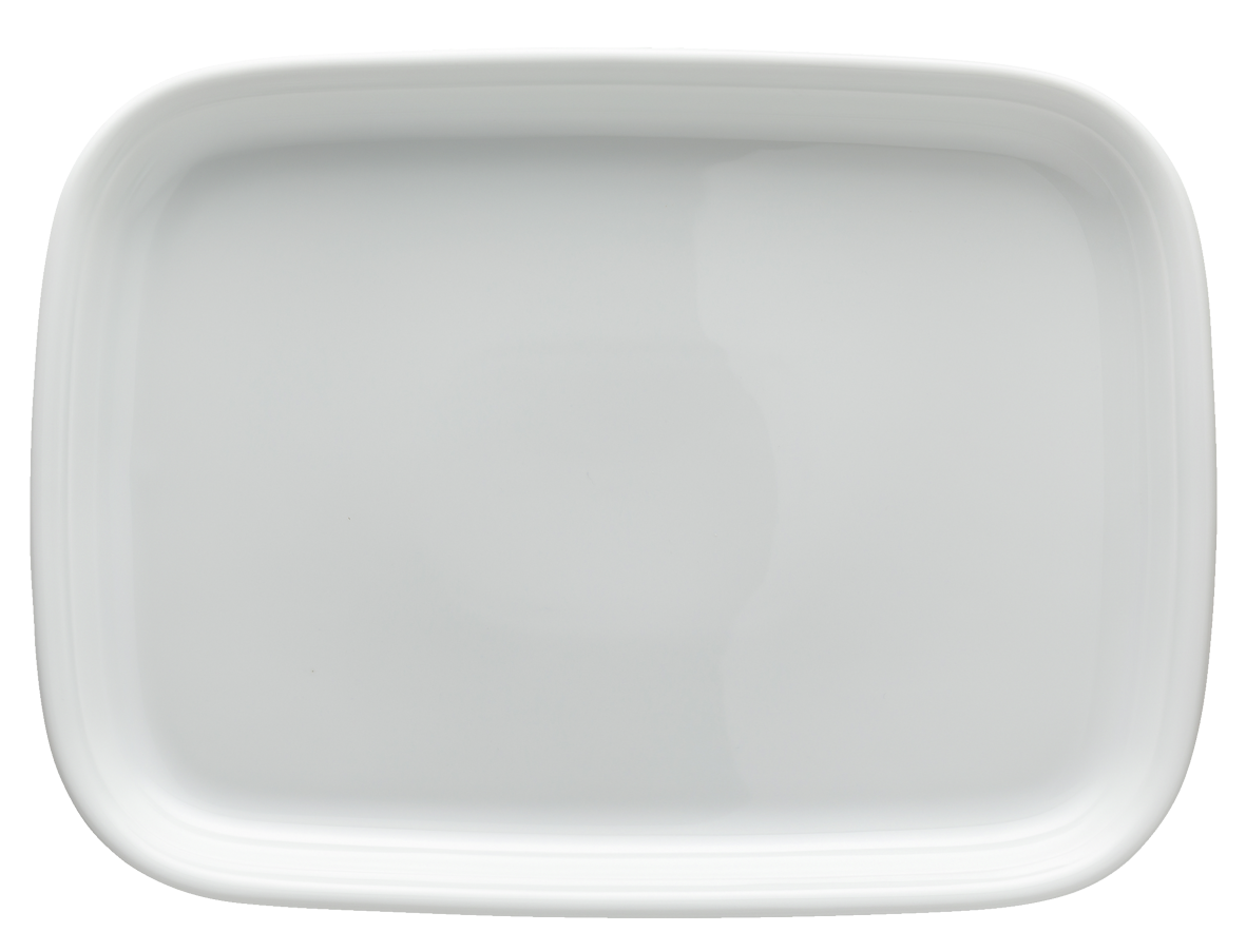 Thomas Trend Weiss: Platte, rechteck, flach 33,5 x 24 cm  Thomas Trend Weiss: Platte, rechteck, flach 33,5 x 24 cm