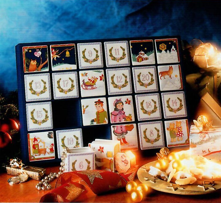 Hutschenreuther Adventskalender "Schneelandschaft" ("Winter Countryside") H = 31 cm; B = 47,5 cm; T = 5,2 cm;  im Geschenkkarton - limitiert Hutschenreuther Adventskalender "Schneelandschaft" ("Winter Countryside") H = 31 cm; B = 47,5 cm; T = 5,2 cm;  im Geschenkkarton - limitiert