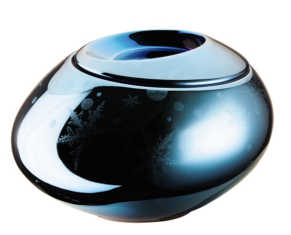 Rosenthal Solitaire Snowflake: Magic-Box ⌀ = 14 cm Blue Rosenthal Solitaire Snowflake: Magic-Box ⌀ = 14 cm Blue