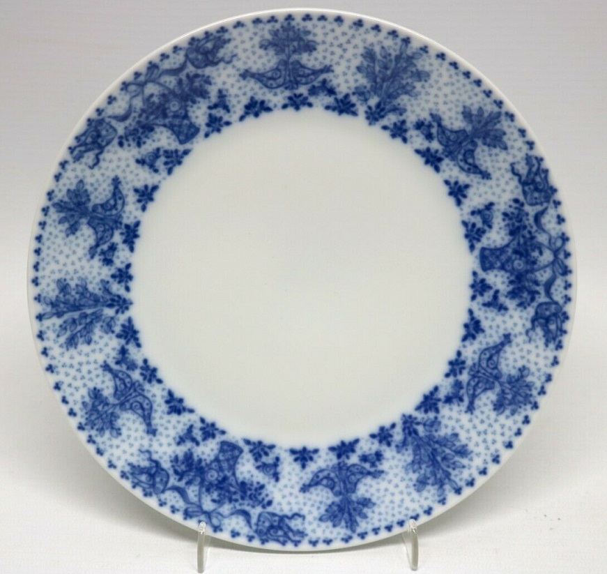 Rosenthal Form 2000 Idyll blau - kobalt: Frühstücksteller 19 cm Rosenthal Form 2000 Idyll blau - kobalt: Frühstücksteller 19 cm