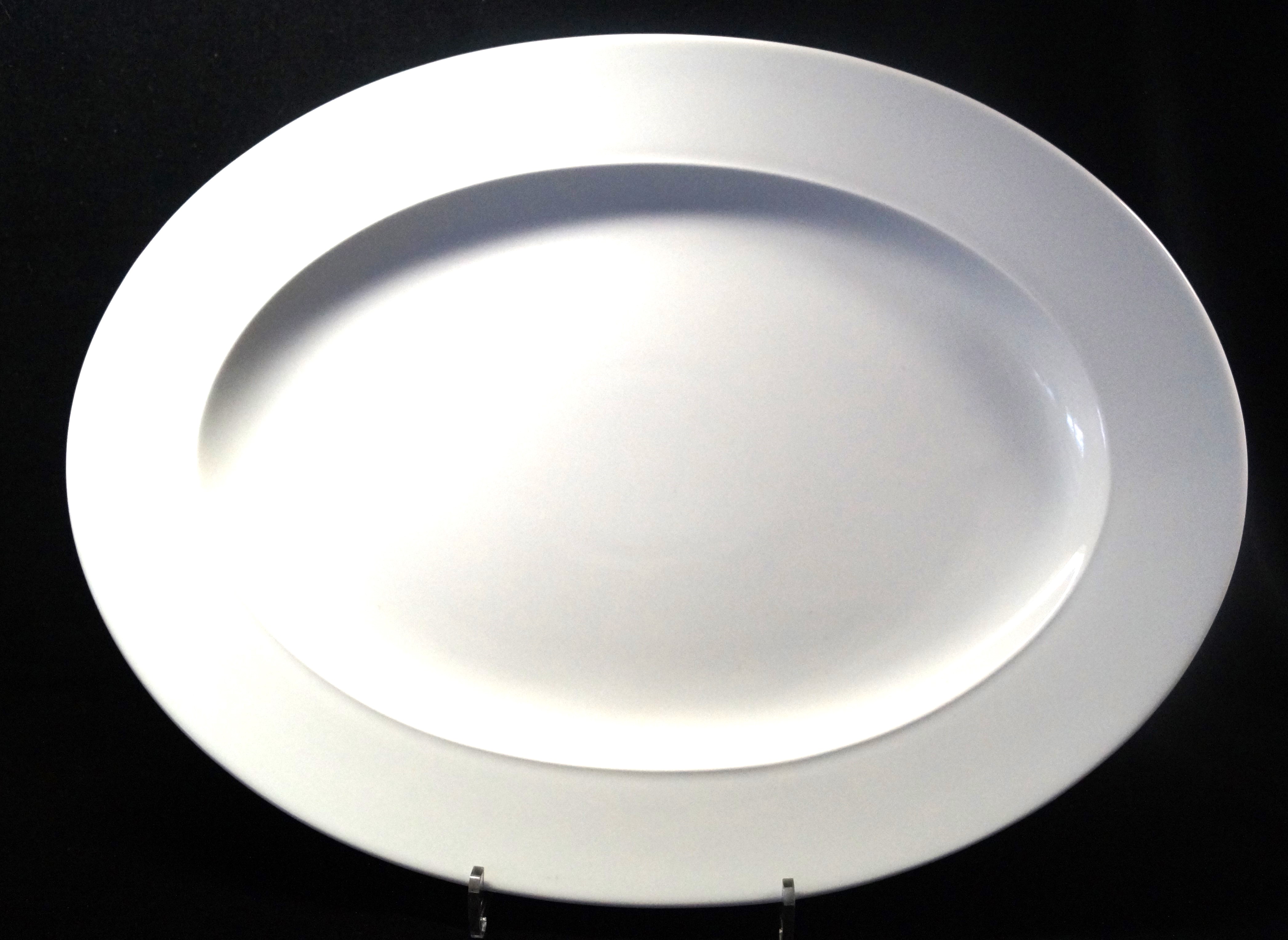 Rosenthal Idillio Weiss - Weiß: Platte 28 cm (28 x 20,5 cm)