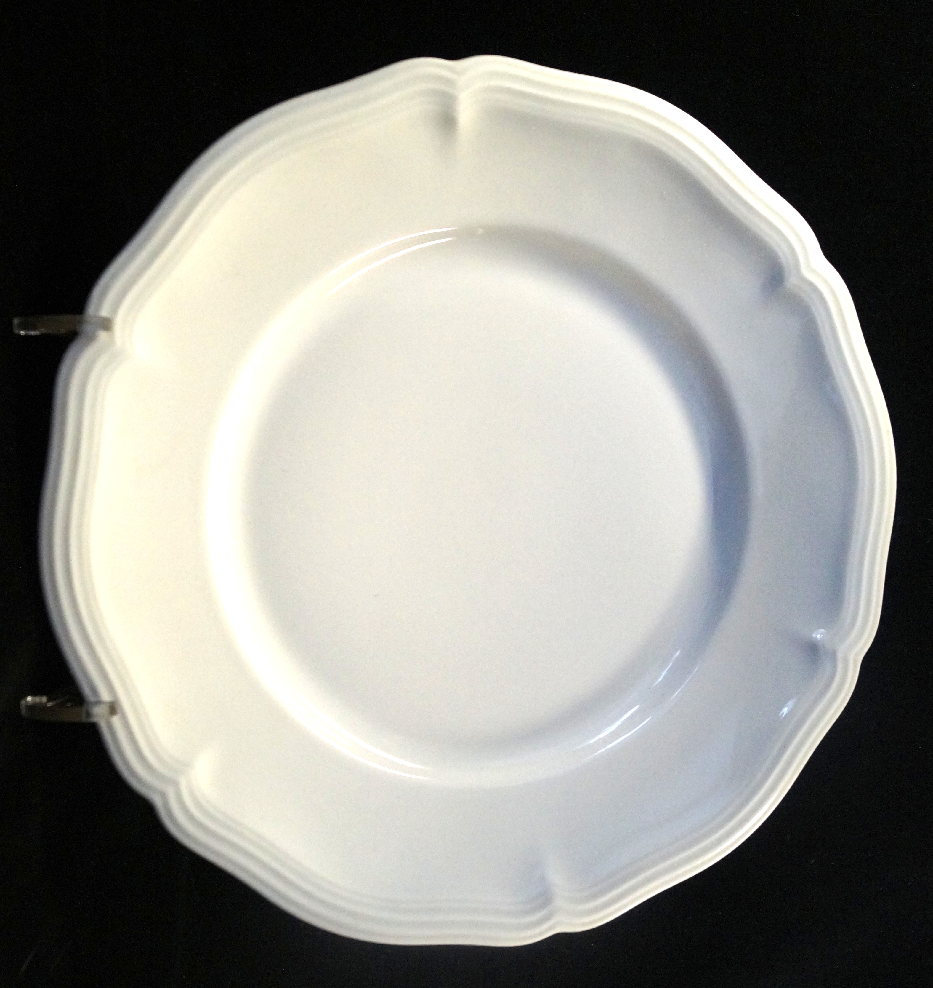 Rosenthal Chippendale Weiss: Speiseteller 24,5 cm
