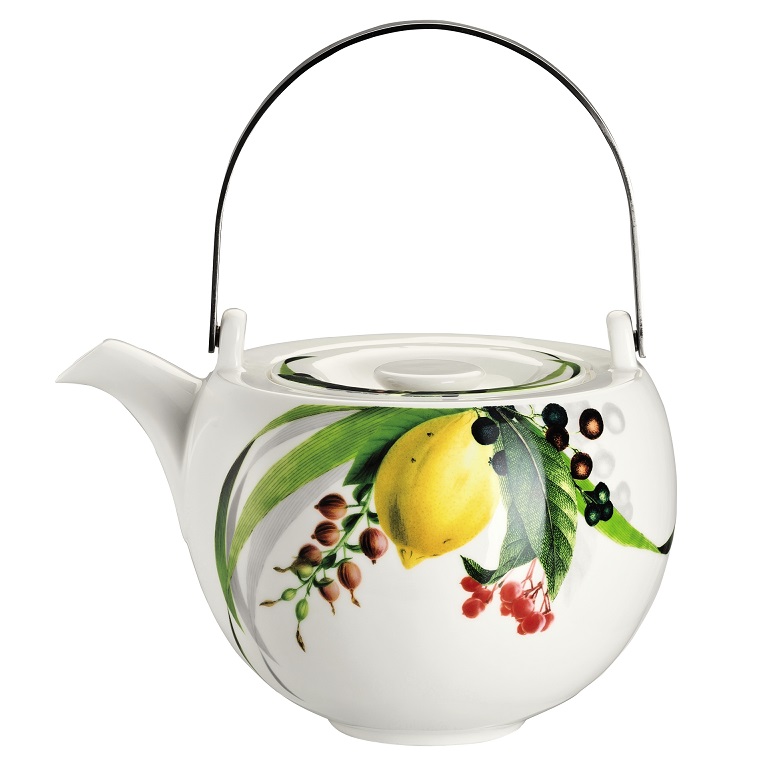 Rosenthal Brillance Les fruits du Jardin: Teekanne 6 Pers. 3-tlg. - 1,35 ltr. - Neuware!