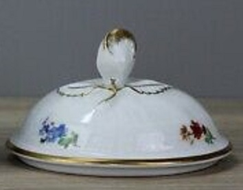 Hutschenreuther Dresden Moritzburg: Deckel für Zuckerdose f. 6 Personen Hutschenreuther Dresden Moritzburg: Deckel für Zuckerdose f. 6 Personen