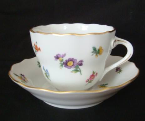 Hutschenreuther Maria Theresia Mirabell: Kaffeetasse 2-tlg. UT=14 cm ohne Spiegel