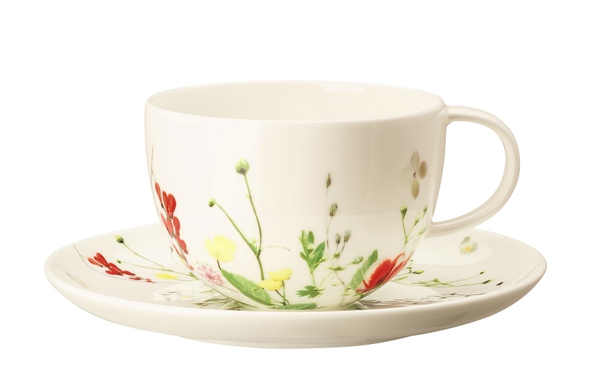 Rosenthal Brillance Fleurs Sauvages : Kombitasse 2-tlg. 0,30 ltr, UT = Coup 15,5 cm Rosenthal Brillance Fleurs Sauvages : Kombitasse 2-tlg. 0,30 ltr, UT = Coup 15,5 cm