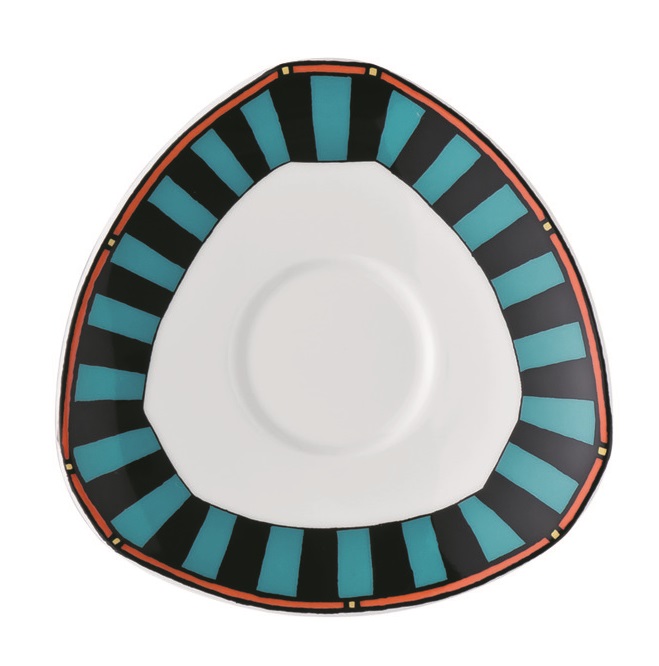 Rosenthal Flash Love Story: Espresso-/Mokka-Untertasse 12 cm Rosenthal Flash Love Story: Espresso-/Mokka-Untertasse 12 cm