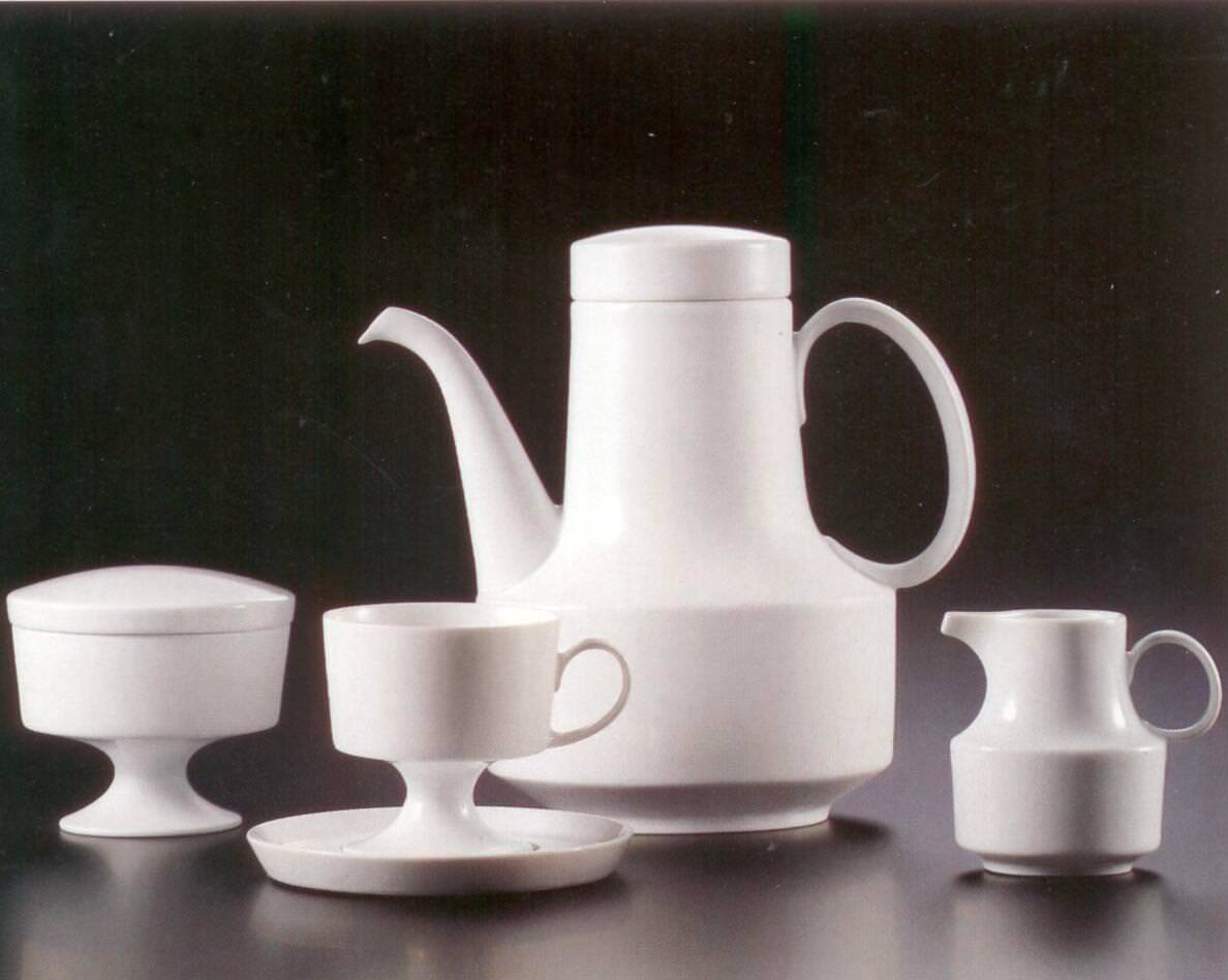 Rosenthal Composition Weiss - Weiß: Kaffeeobertasse