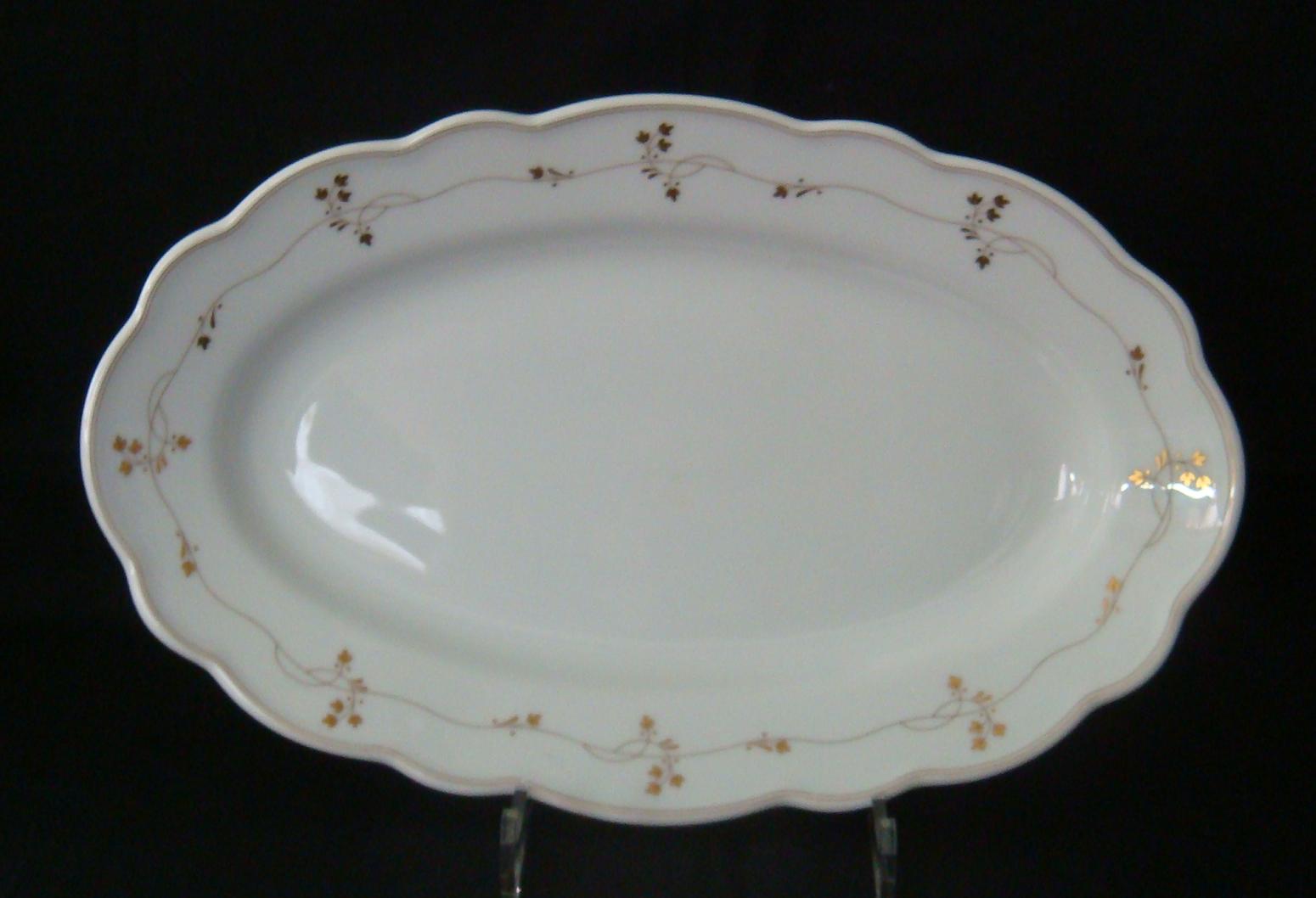 Hutschenreuther Maria Theresia Schloß Bentheim: Platte oval 30 x 19 cm