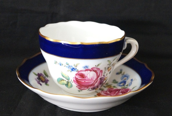 Hutschenreuther Maria Theresia Rheinsberg: Kaffeetasse 2-tlg. 0,23 ltr. - UT = 14 cm