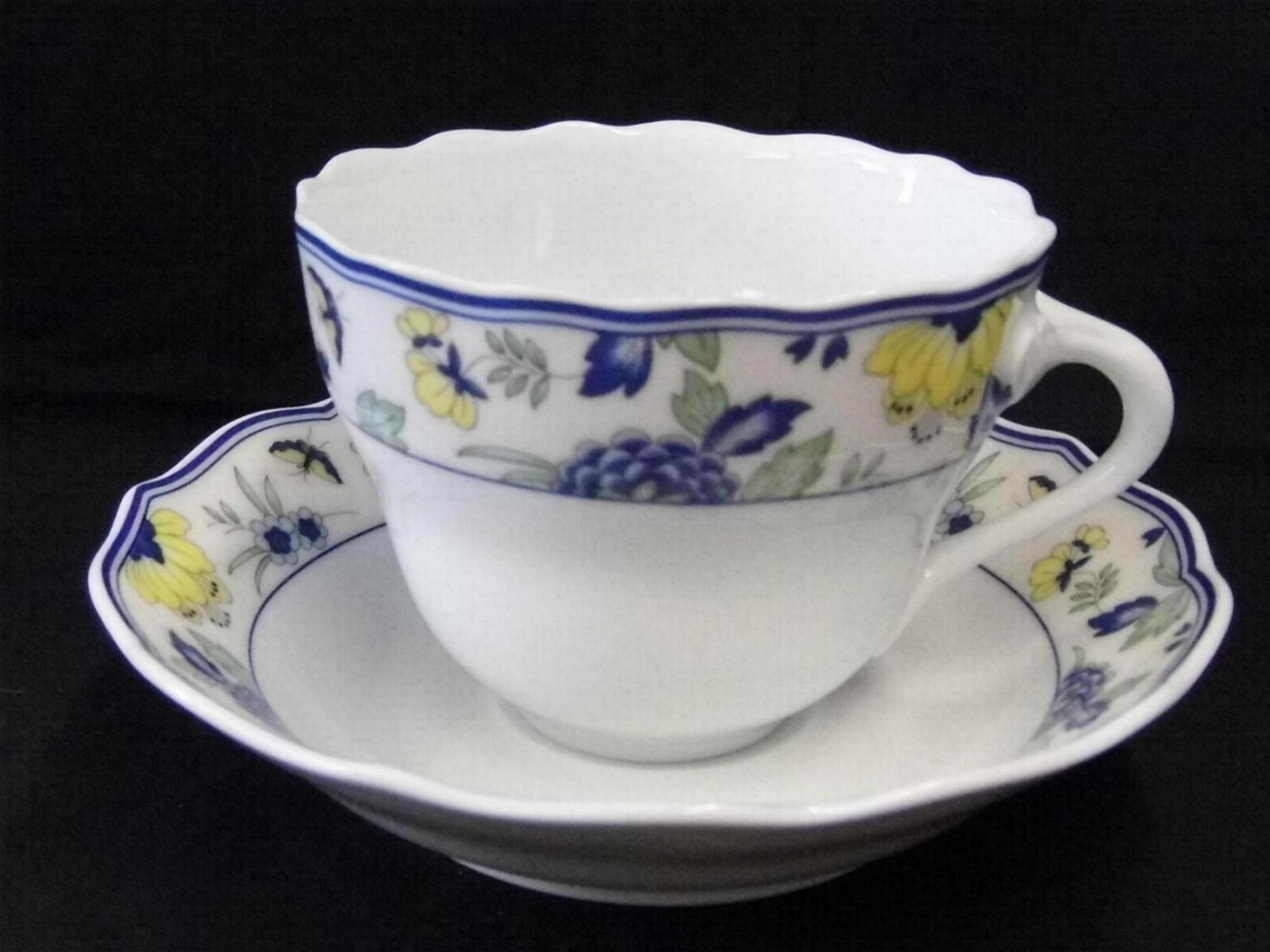 Hutschenreuther Maria Theresia Papillon: Kaffeetasse 2-tlg. - UT ohne Spiegel Hutschenreuther Maria Theresia Papillon: Kaffeetasse 2-tlg. - UT ohne Spiegel