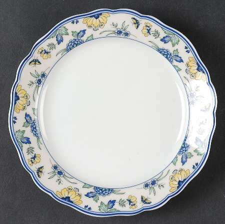 Hutschenreuther Maria Theresia Papillon: Frühstücksteller 19 cm Hutschenreuther Maria Theresia Papillon: Frühstücksteller 19 cm