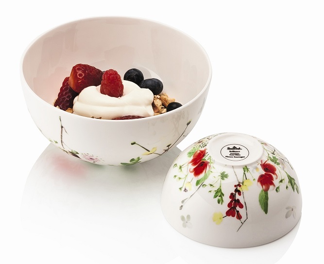 Rosenthal Brillance Fleurs Sauvages: Müslischale 15 cm 0,60 ltr. Rosenthal Brillance Fleurs Sauvages: Müslischale 15 cm 0,60 ltr.