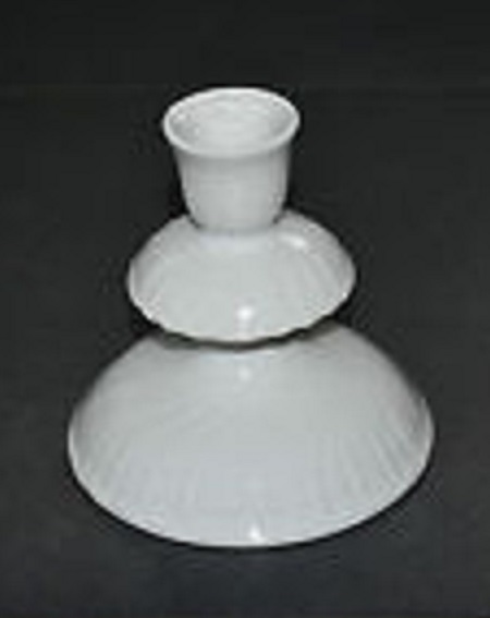 Hutschenreuther Dresden Weiss - Weiß: Leuchter 10 cm