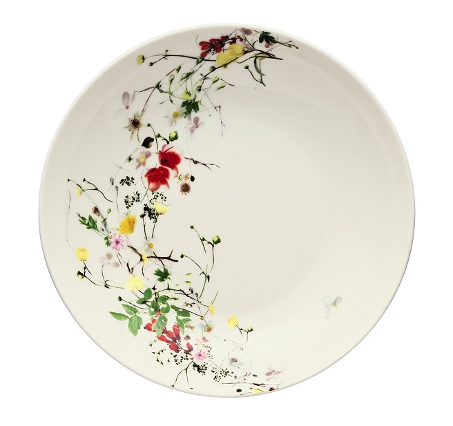 Rosenthal Brillance Fleurs Sauvages: Suppenteller 21 cm / Coup Rosenthal Brillance Fleurs Sauvages: Suppenteller 21 cm / Coup