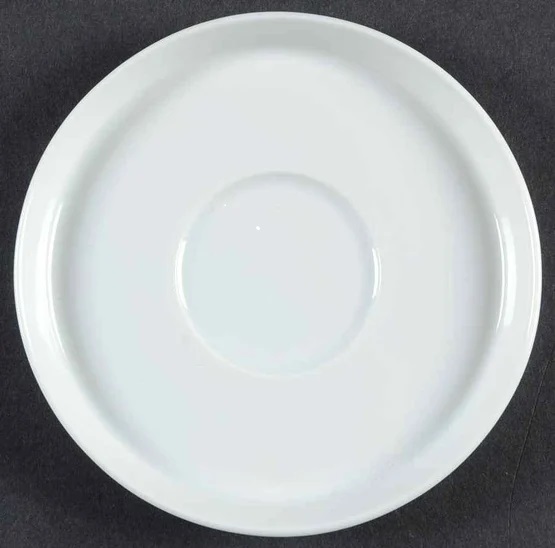 Rosenthal Polygon Weiss - Weiß: Tee-Untertasse 15 cm