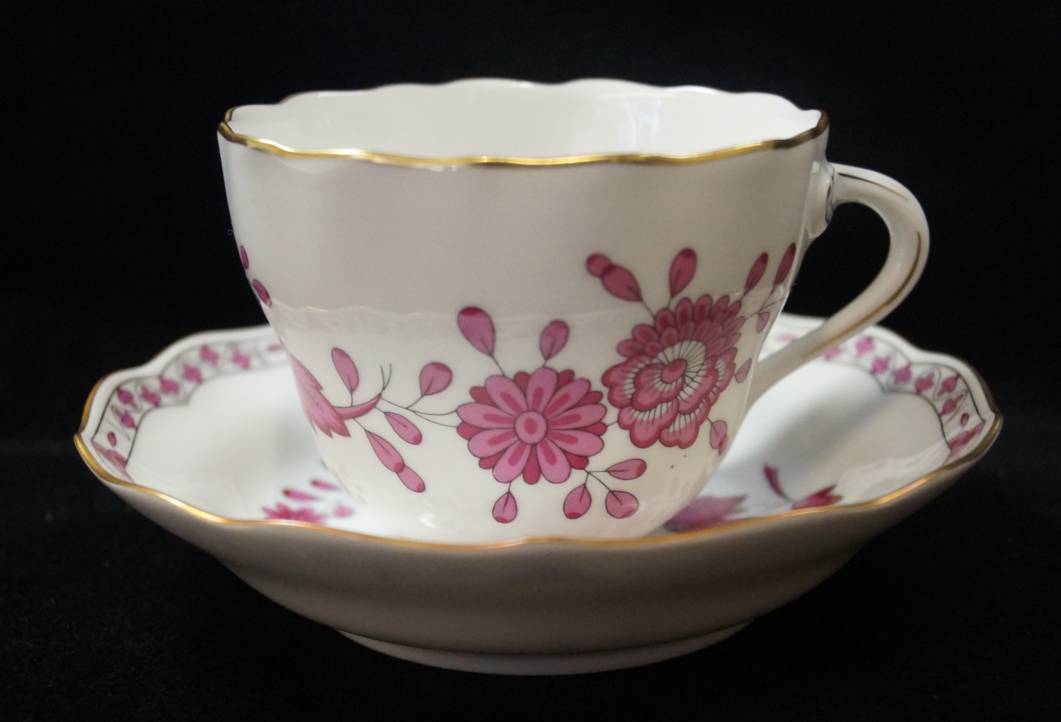 Hutschenreuther Maria Theresia Linderhof: Kaffeetasse 2-tlg. 0,19 ltr. Untertasse ohne Spiegel