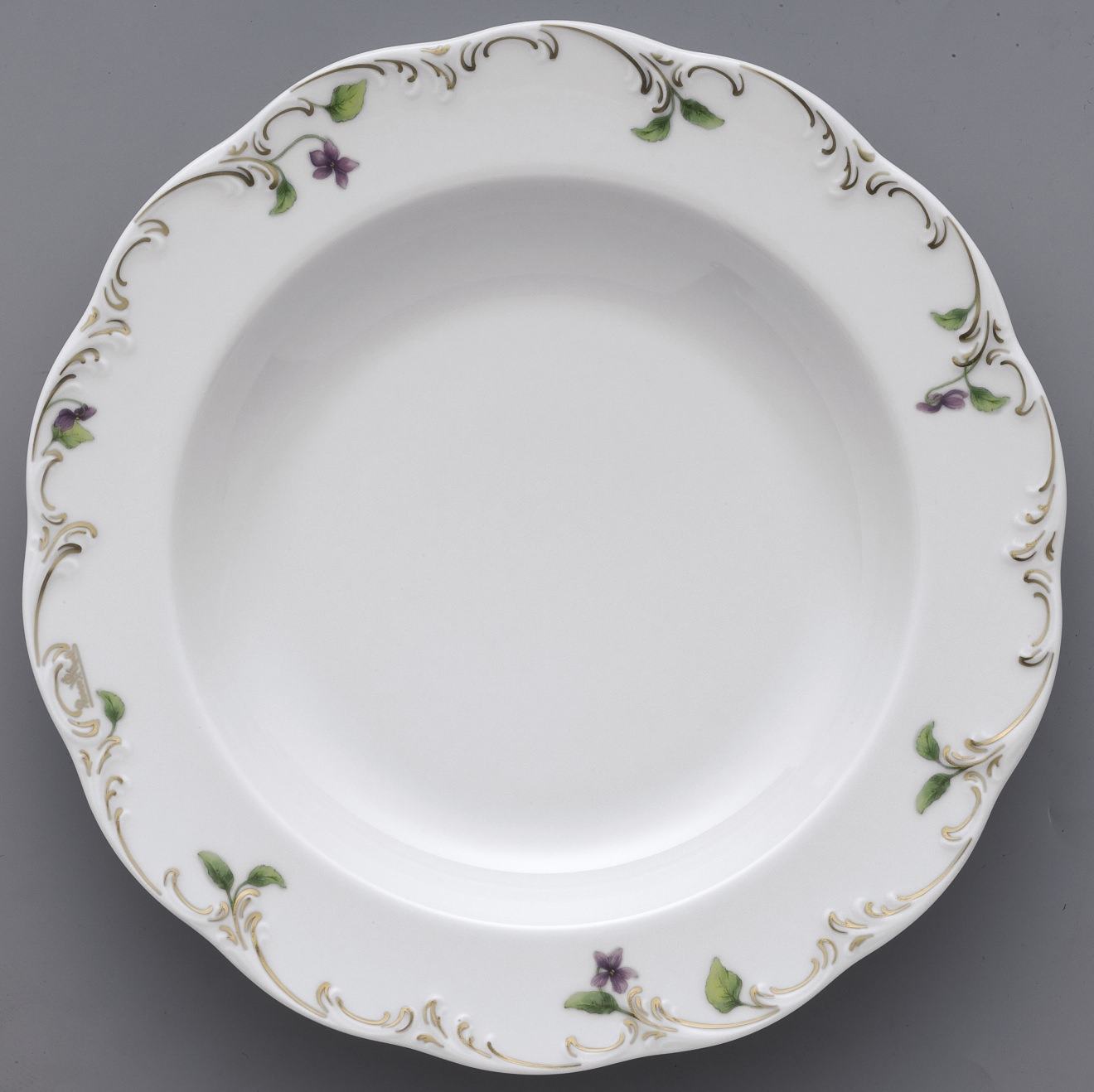 Rosenthal Monbijou Petite Violette: Suppenteller 23 cm