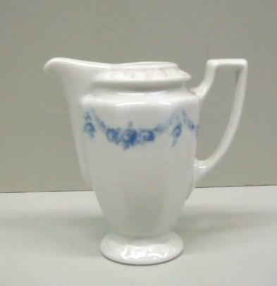 Rosenthal Maria Rosenkante Blau: Milchkännchen f. 6 Personen 0,17 ltr.