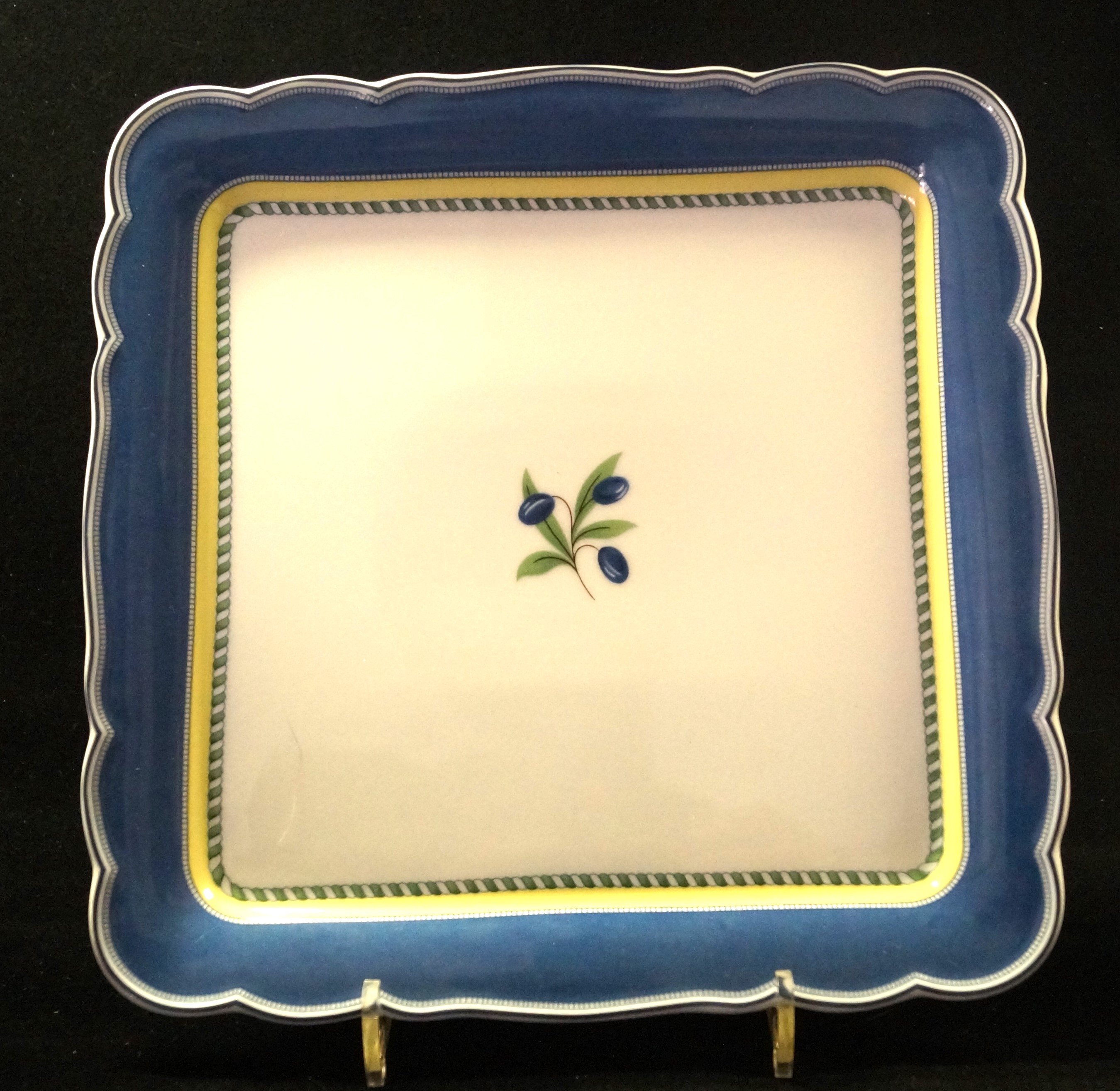 Hutschenreuther Medley: Platte quadratisch 22 cm