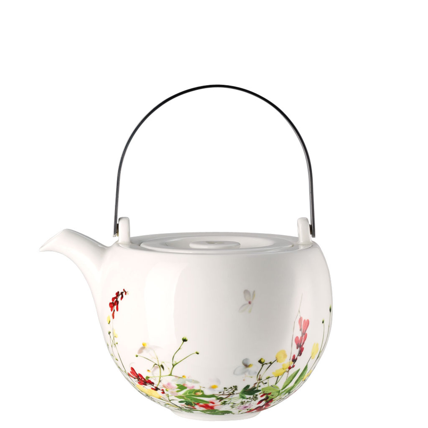 Rosenthal Brillance Fleurs Sauvages: Teekanne 3-tlg. 1,35 ltr. Rosenthal Brillance Fleurs Sauvages: Teekanne 3-tlg. 1,35 ltr.