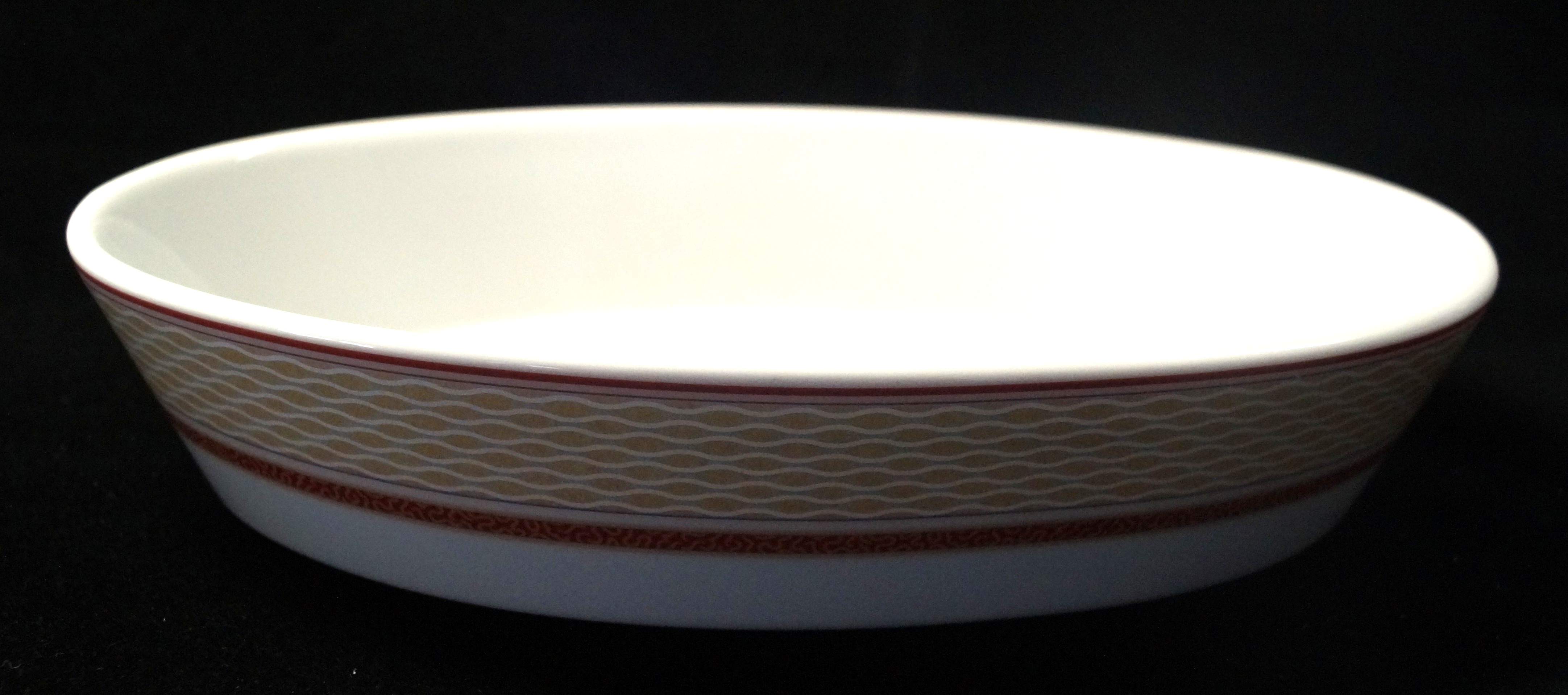 Hutschenreuther Medley New England: Auflaufform / Lasangne / Desserts - feuerfest - 23,5 x 14,5 cm - H= 5 cm