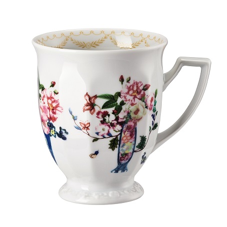 Rosenthal Maria Originals: Becher mit Henkel 0,30 ltr. Flowering parlor Rosenthal Maria Originals: Becher mit Henkel 0,30 ltr. Flowering parlor