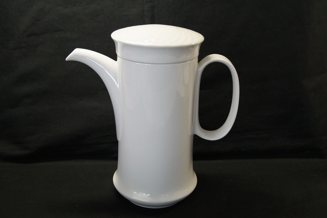 Hutschenreuther Scala bianca - Weiss - glasiert: Kaffeekanne f. 6 Pers., 1,10 ltr.