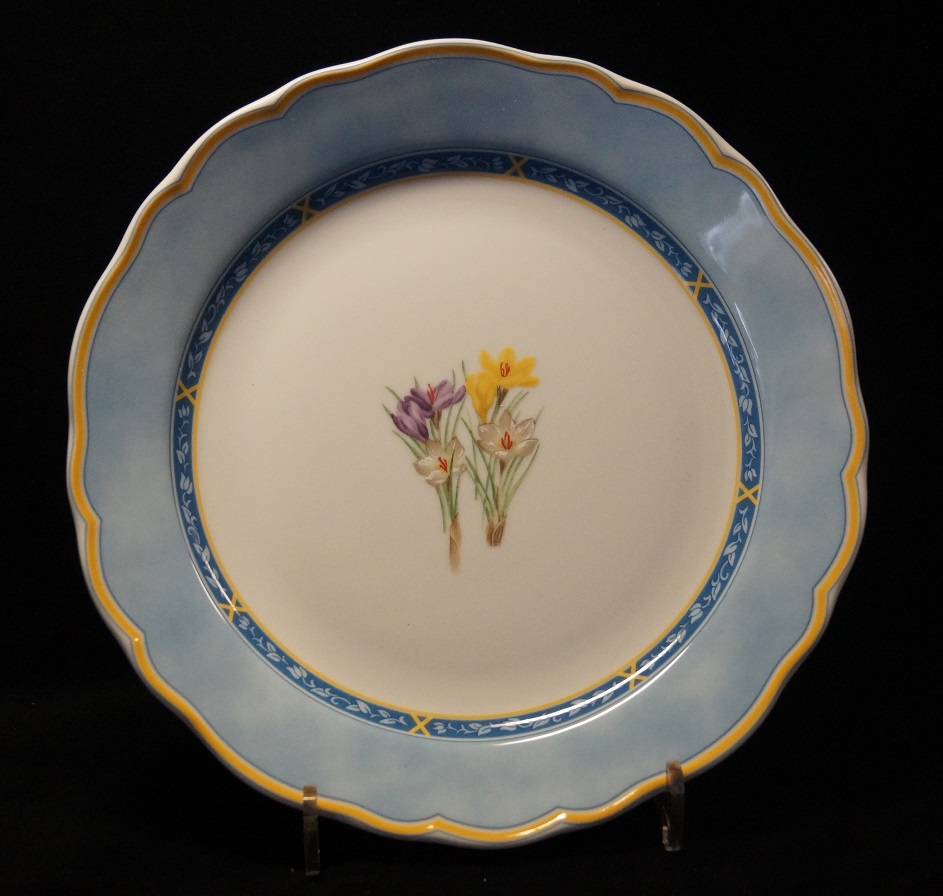 Hutschenreuther Maria Theresia Frühlingsboten: Frühstückteller 21,5 cm - Krokus Hutschenreuther Maria Theresia Frühlingsboten: Frühstückteller 21,5 cm - Krokus