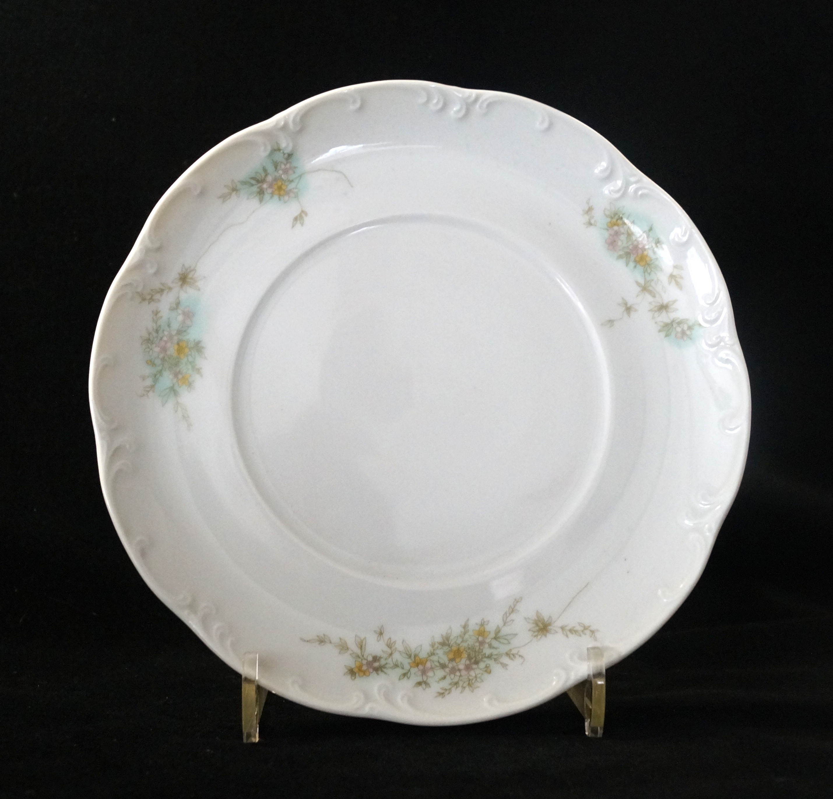 Rosenthal Monbijou Grüne Ranke: Suppen-/Saucieren-Untertasse 19 cmm