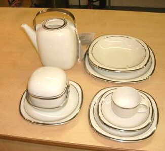 Rosenthal Suomi Platin: Kaffee-Obertasse 0,18 ltr. Rosenthal Suomi Platin: Kaffee-Obertasse 0,18 ltr.